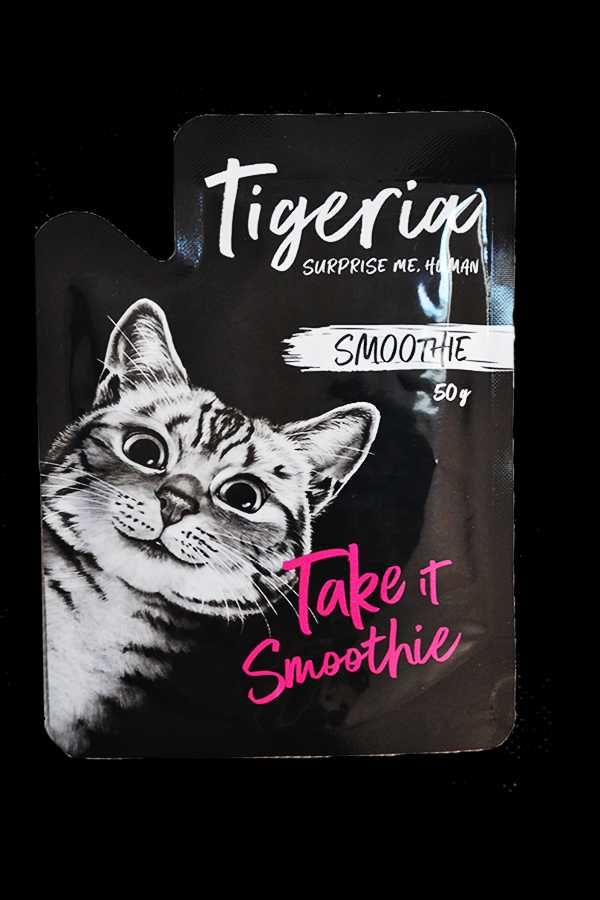 Zestaw karmy dla kota Tigeria Smoothie