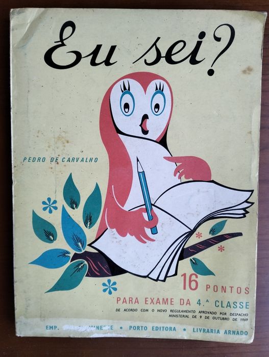 Antigo livro escolar "Eu Sei?"