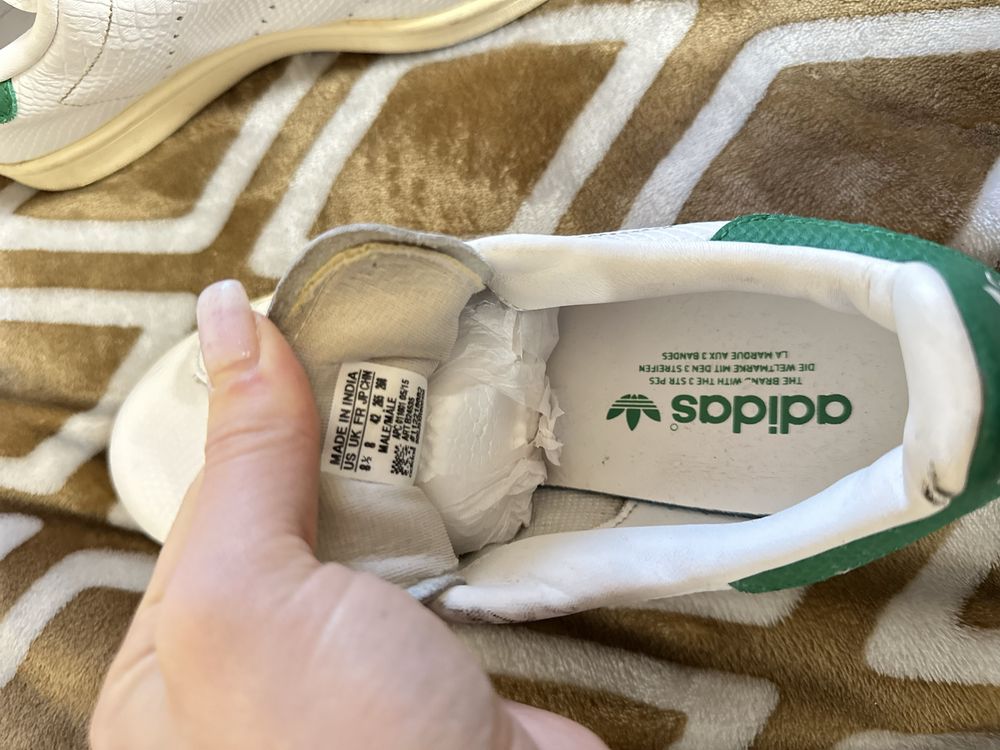 Мужские кроссовки адидас stan smith оригинал!