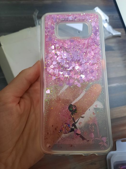 Etui na Samsung Galaxy s8 plus ze szkłem hartowanym na wyświetlacz