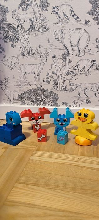 Klocki LEGO Duplo dla najmłodszych zestaw kreatywny zwierzęta