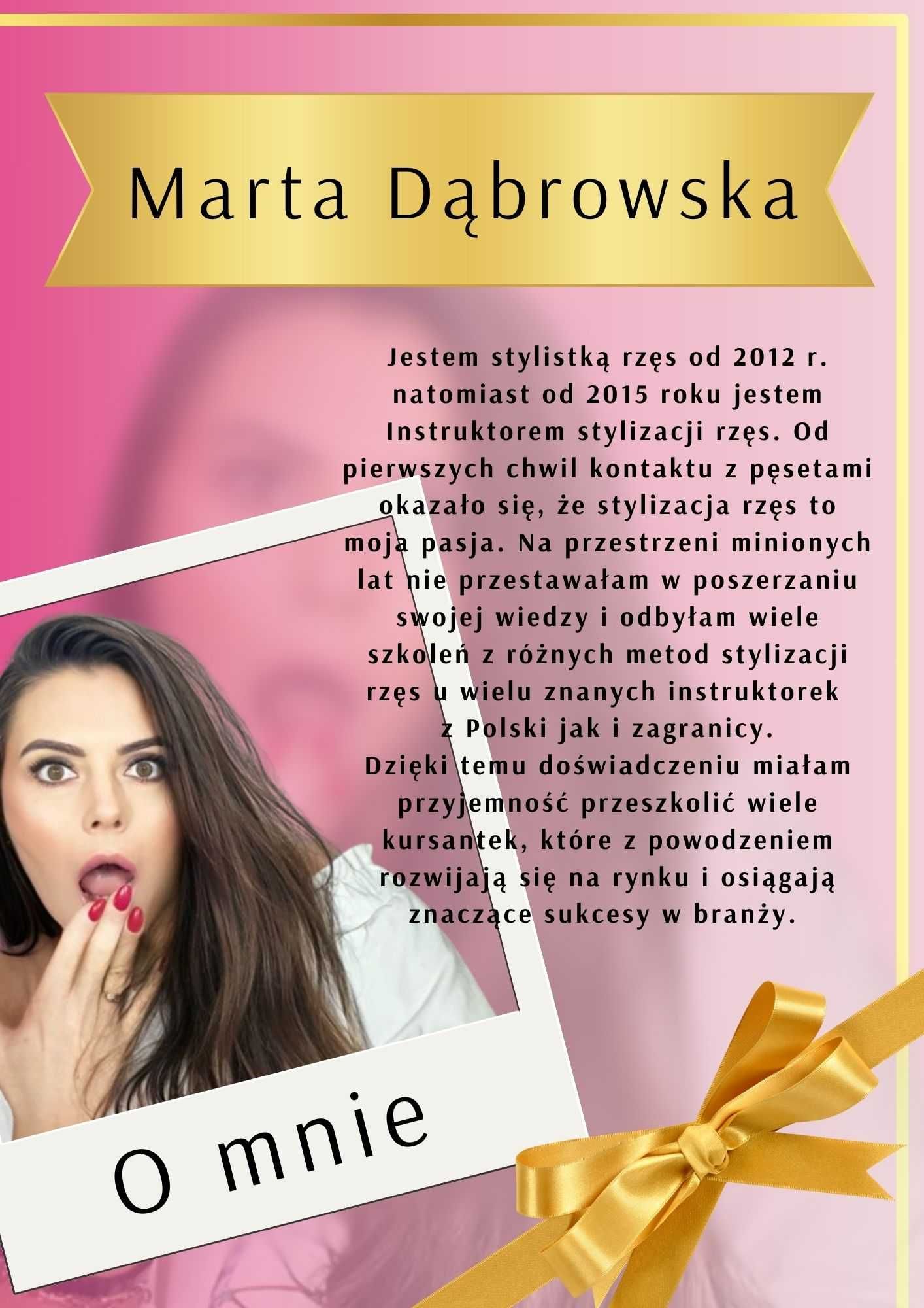Szkolenie Instruktorskie PRZEDŁUŻANIE RZĘS