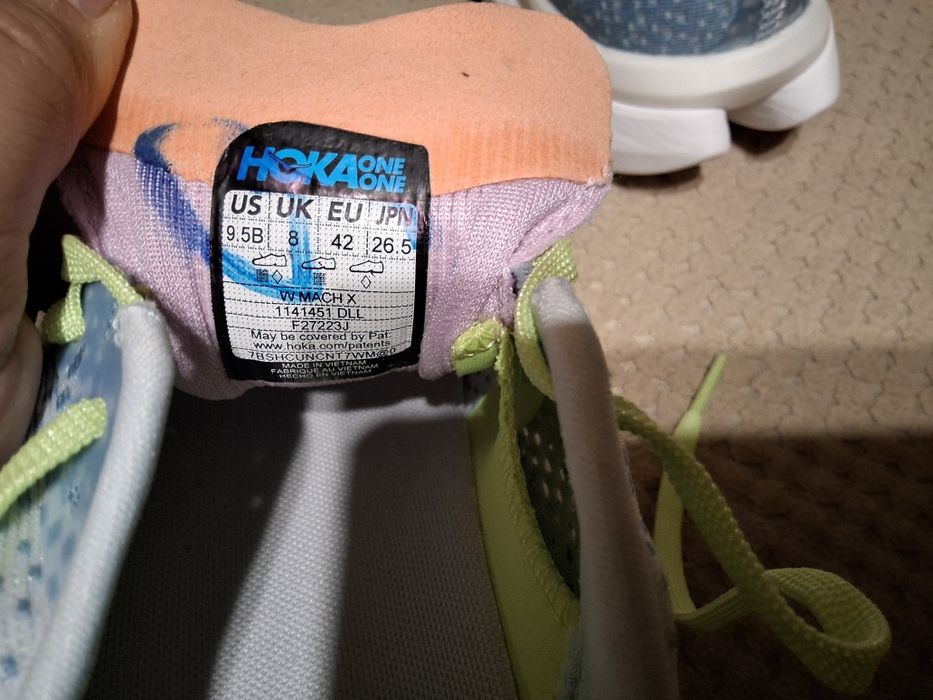 Hoka Mach X. 42 розмір. 26.5см устілка. Оригінал