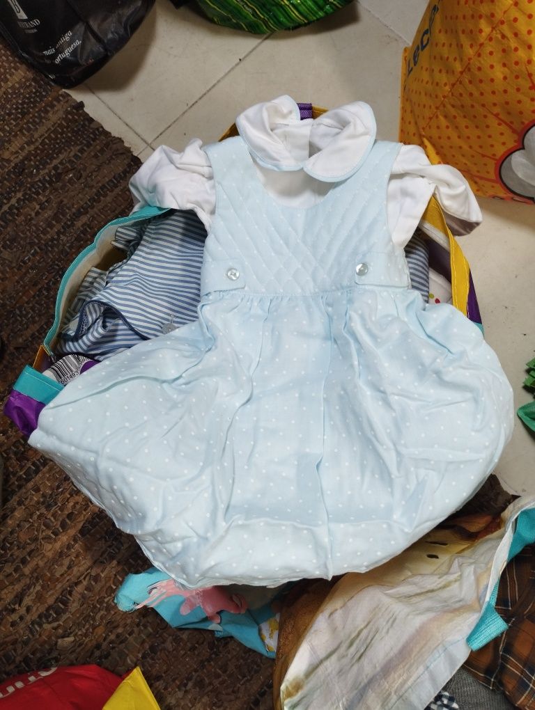 Roupa bebé Coeiro 0-3m e casaco 18-24m