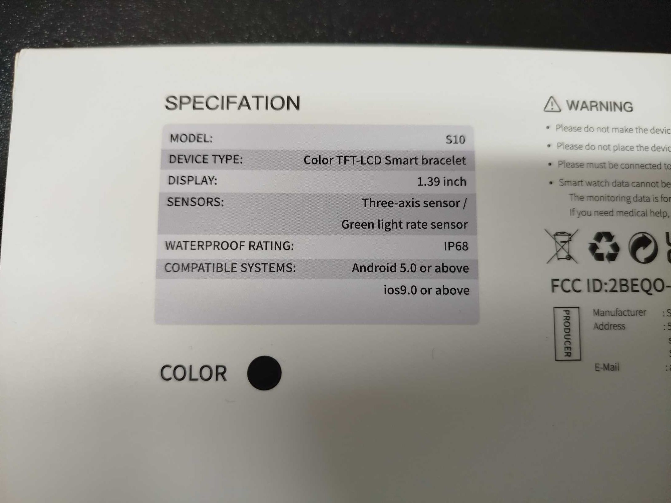 SmartWatch S10 Atheewon