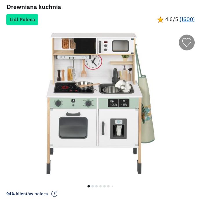 Nowa Kuchnia drewniana playative