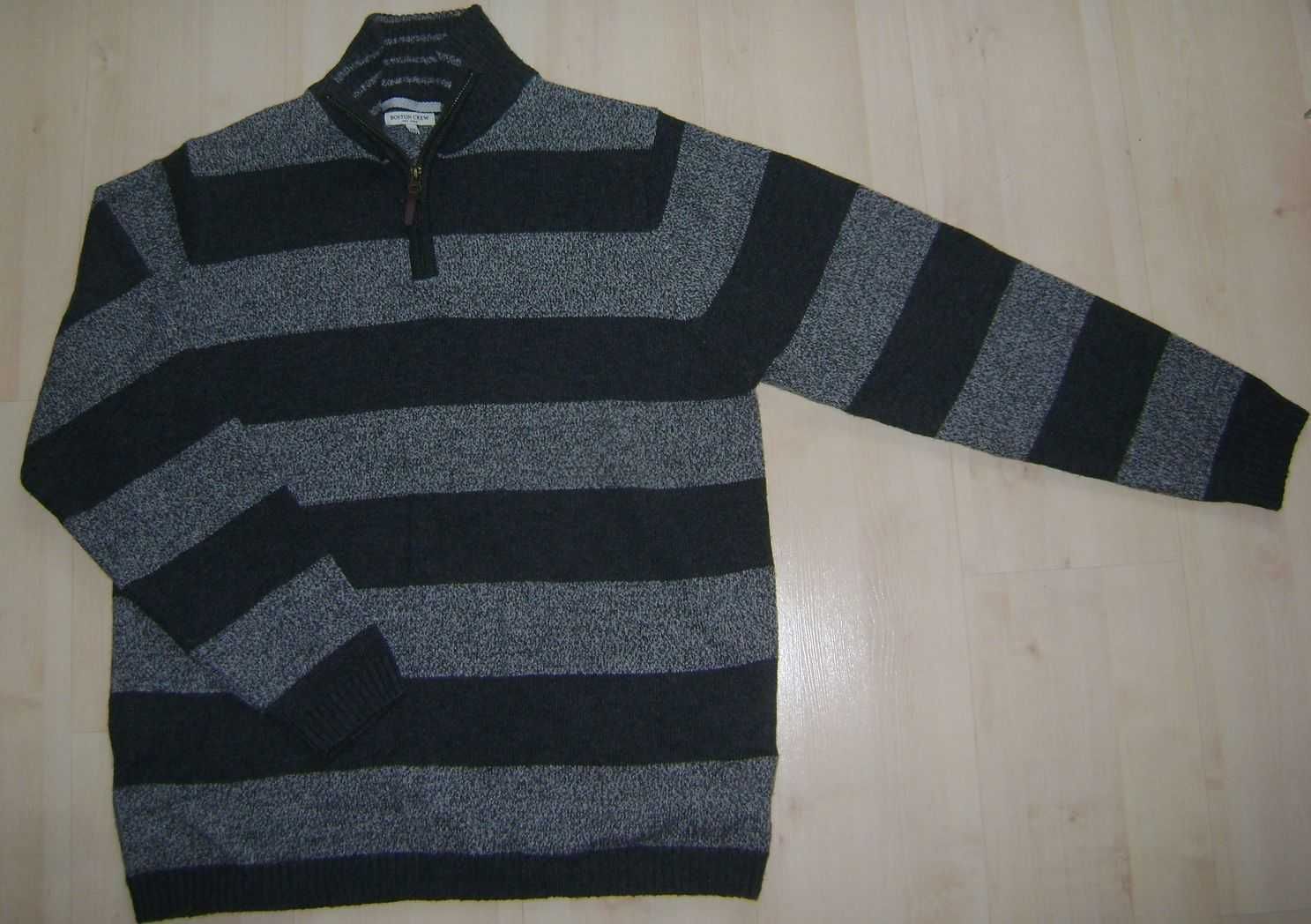 Szary męski sweter h&m  roz XL / XXL