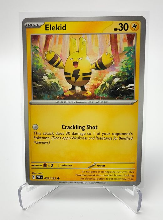 Elekid 059/182 karta pokemon Paradox Rift