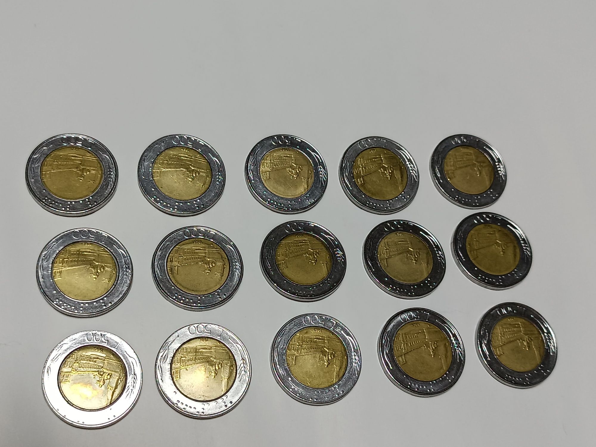 Монеты Италии лиры юбилейные