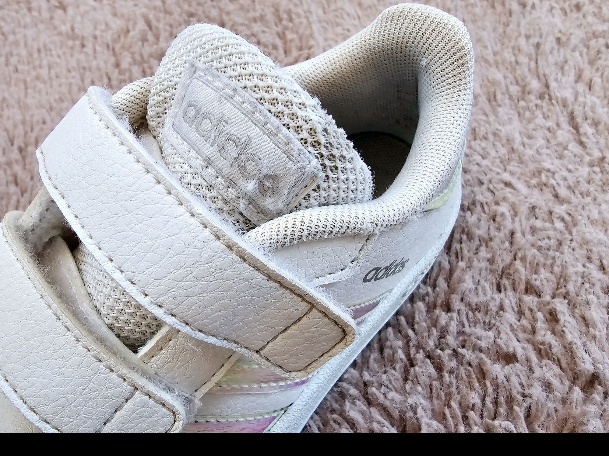 Adidas białe sportowe buty buciki 26 16,5 cm