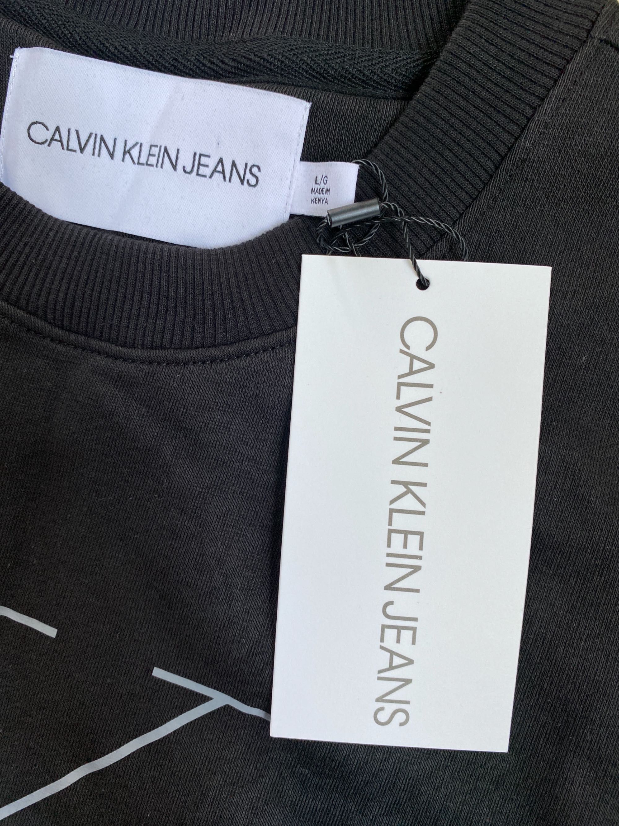 NOWA meska bluza CALVIN KLEIN czarna S