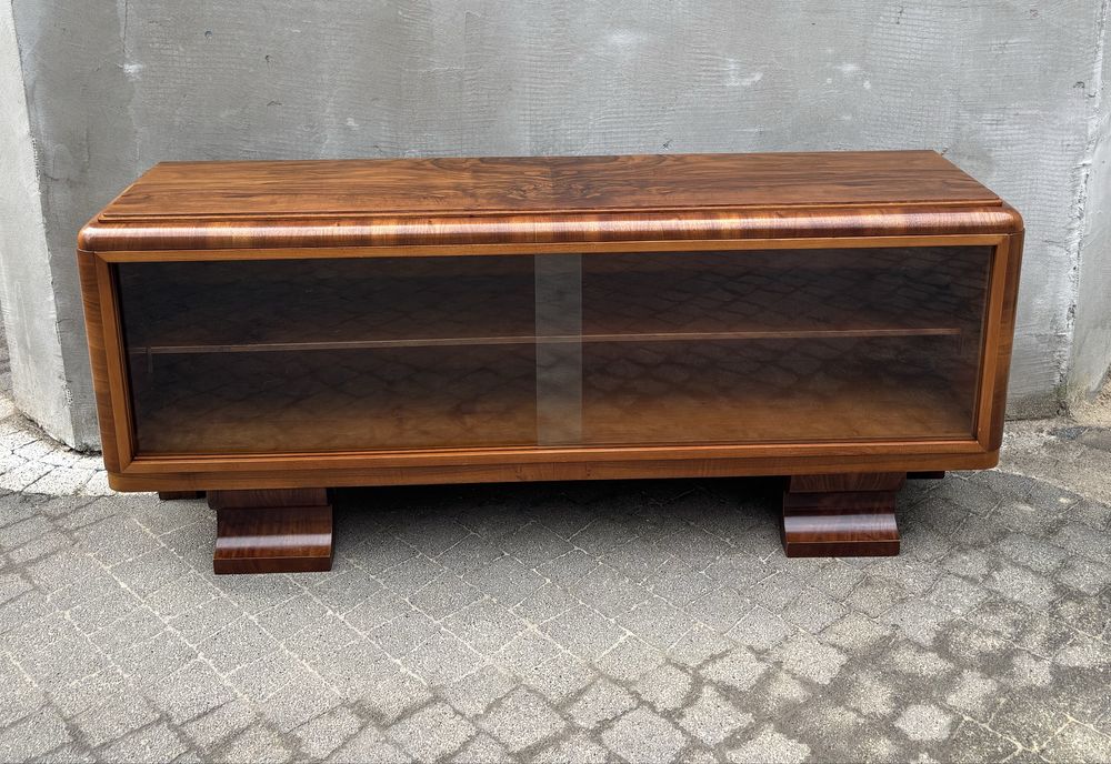 Komoda/Szafka RTV Orzech 140 Art-Deco Antyk Po Renowacji Idealna