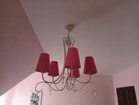 Lampa do pokoju dziewczynki  5xE14/40W