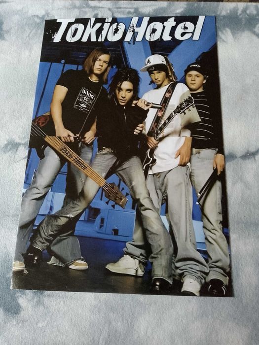 plakat na płótnie zespołu muzycznego tokio hotel
