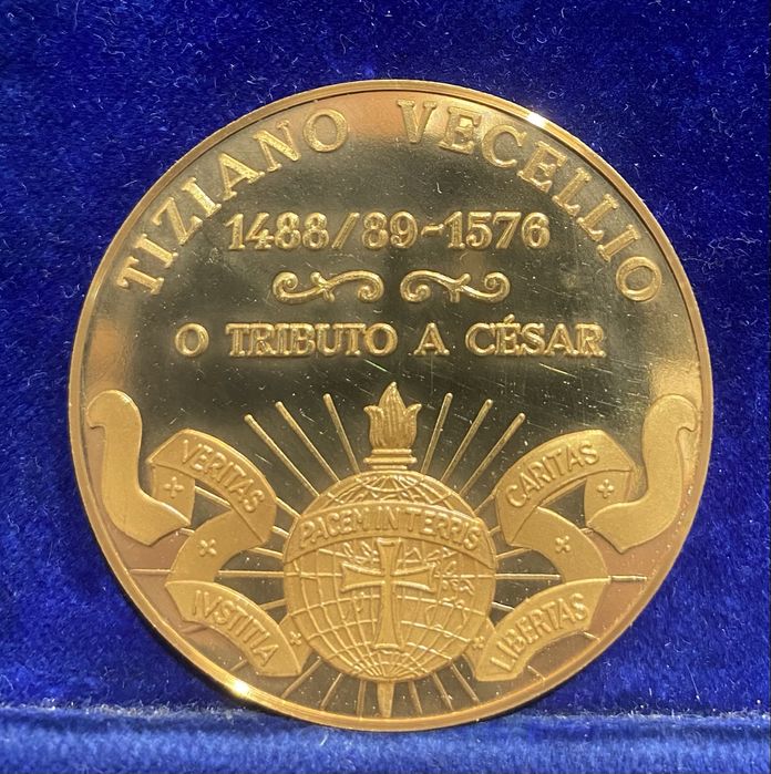 Medalha 168 O TRIBUTO A CESAR