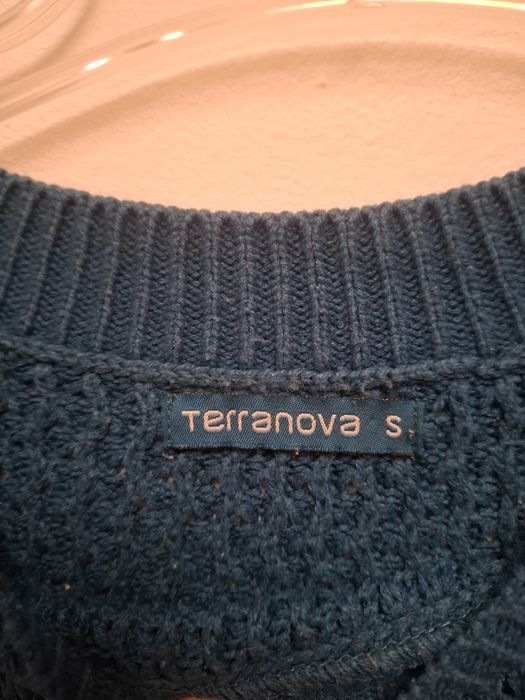 Granatowy sweter Terranova rozmiar S 36