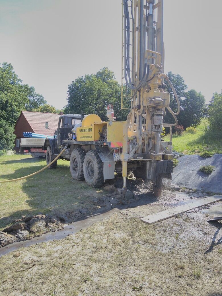 Studnie Wiercone wiercenie Miechów  Słomniki Proszowice Michałowice