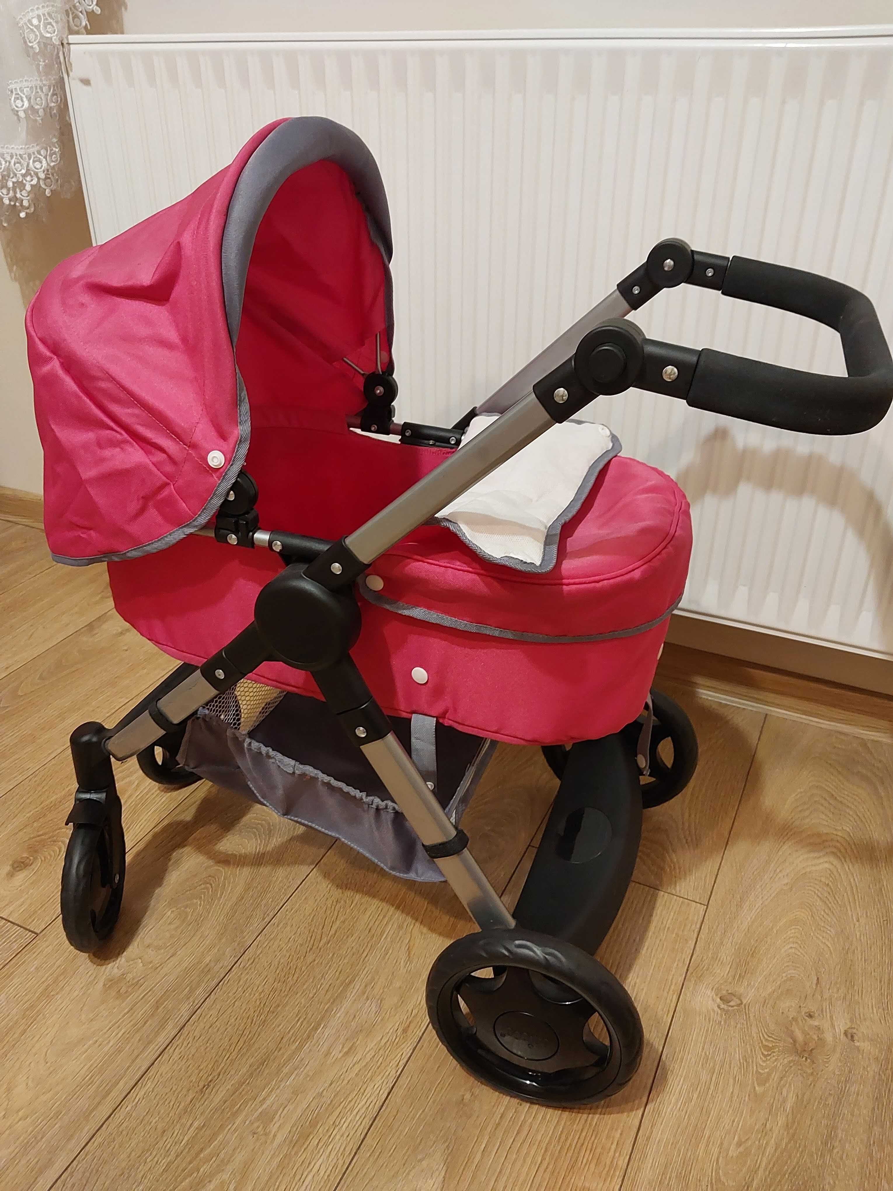 Sprzedam wózek głęboki i krzesełko do karmienia lalek Chicco