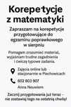 Korepetycje z matematyki