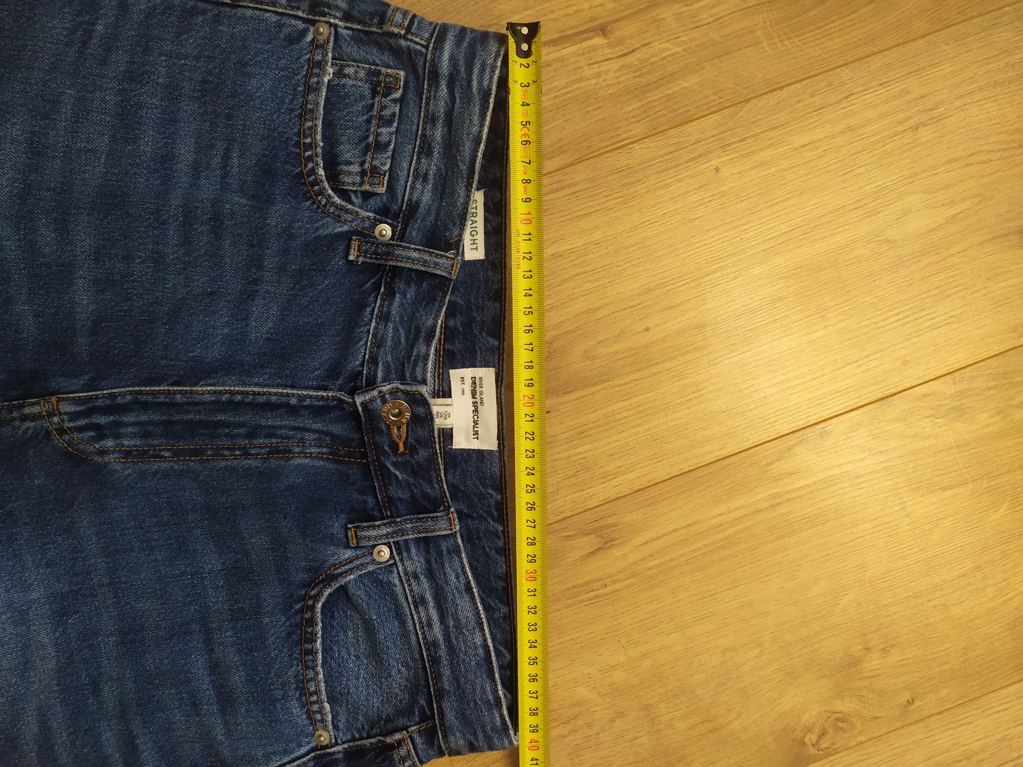 Spodnie damskie jeansy River Island 12R