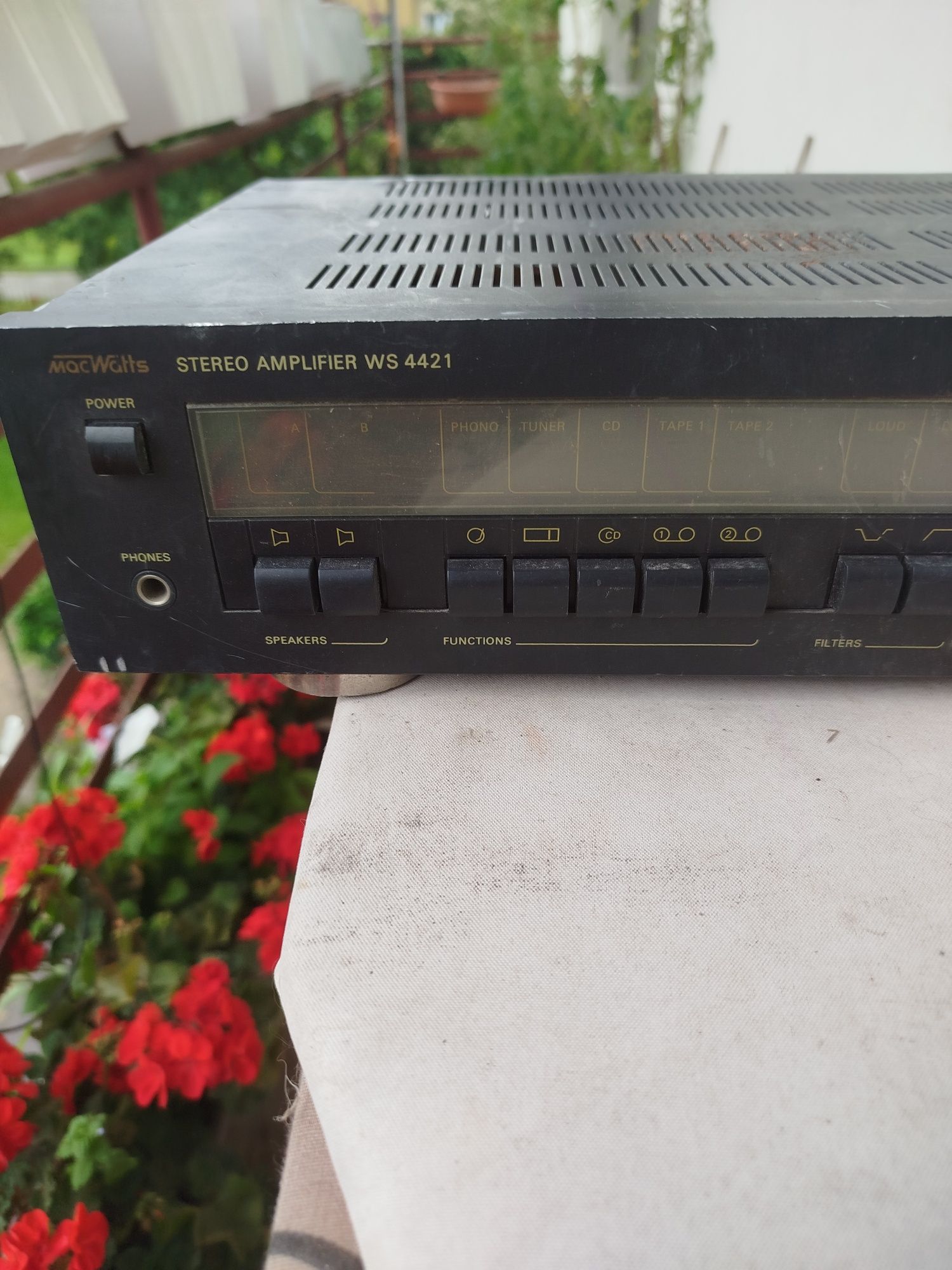 Diora zestaw amplifier magnetofon deck