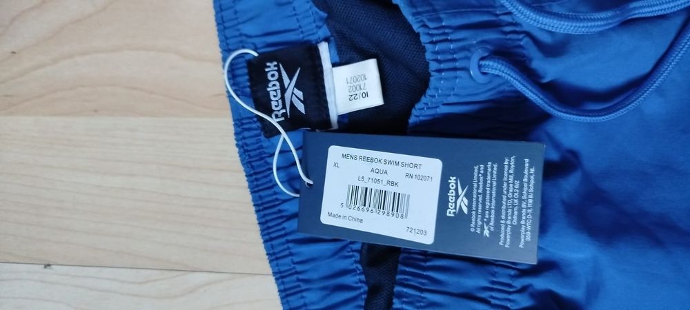 Spodenki Reebok nowe