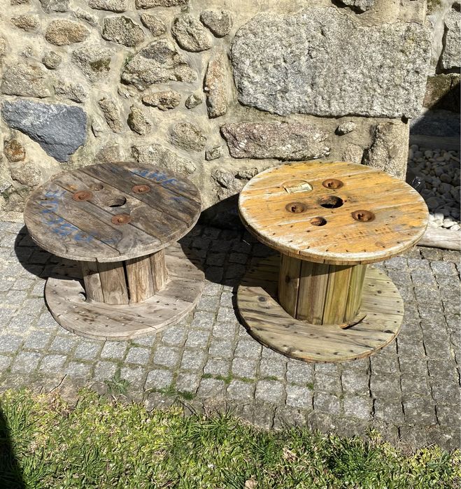 Carretéis de madeira várias dimensões