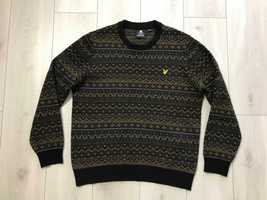 LYLE & SCOTT r.XL fit L oryginalny sweter męski stan BDB