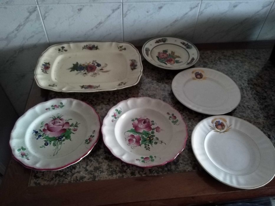 Louça ceramica vintage