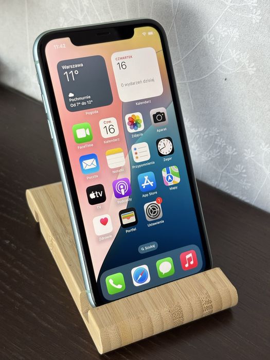 iPhone 11 miętowy w świetnym stanie bez blokad