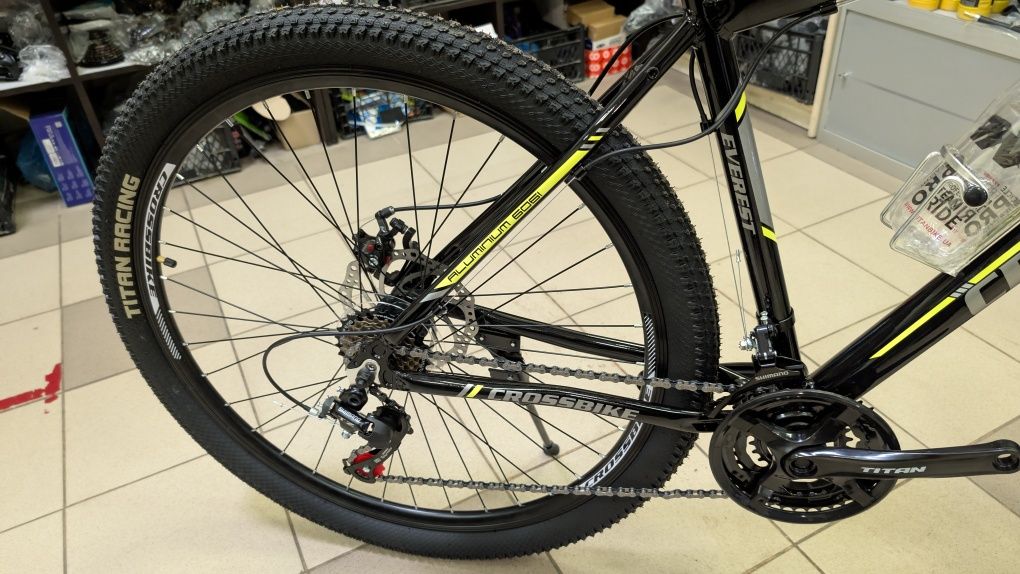 Велосипед  CROSSBIKE LEADER  29" алюминиевая рама дисковые