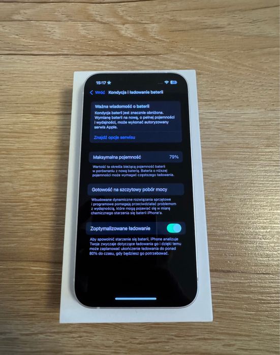 iPhone 13 128GB Biały – Stan idealny, gratis etui!