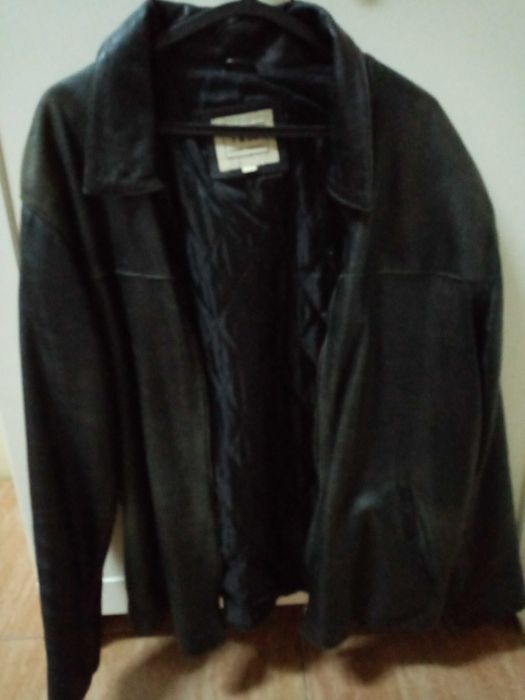 Casaca de pele verdadeira tamanho M