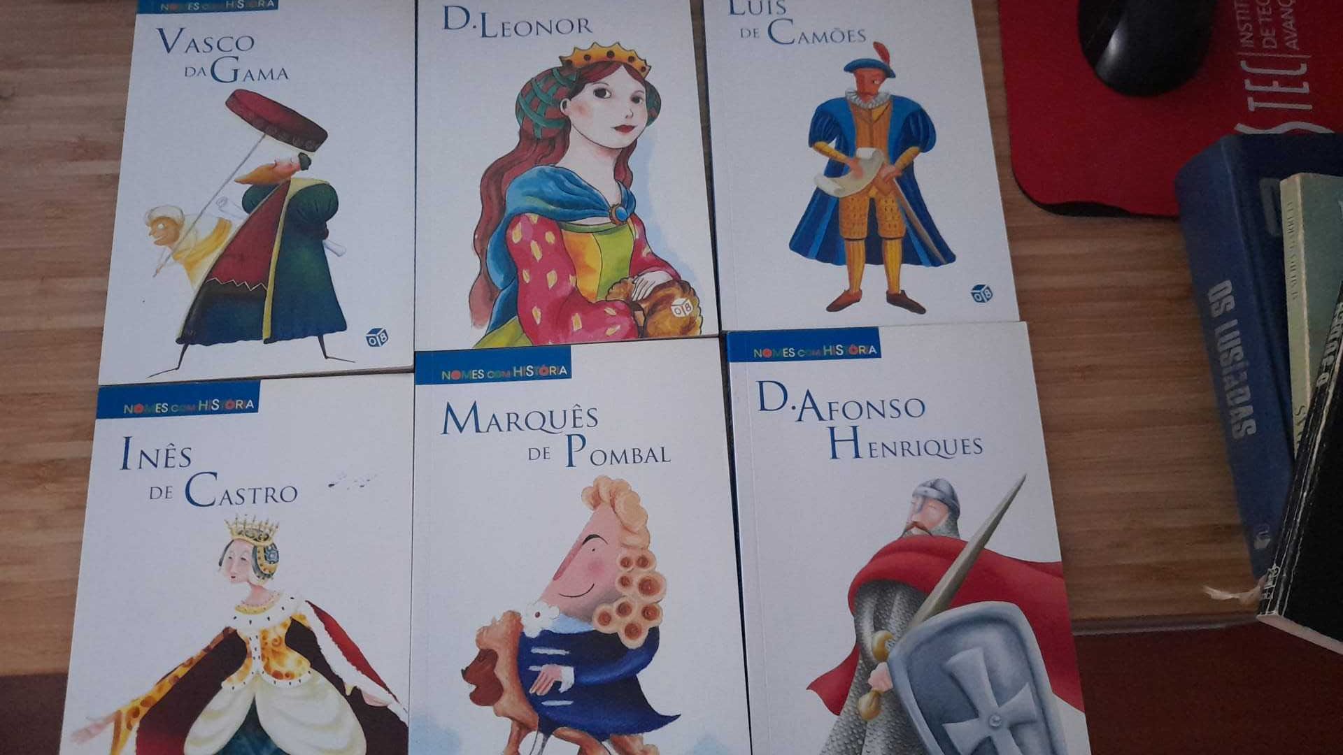 7 Livros Juvenis de História de Portugal