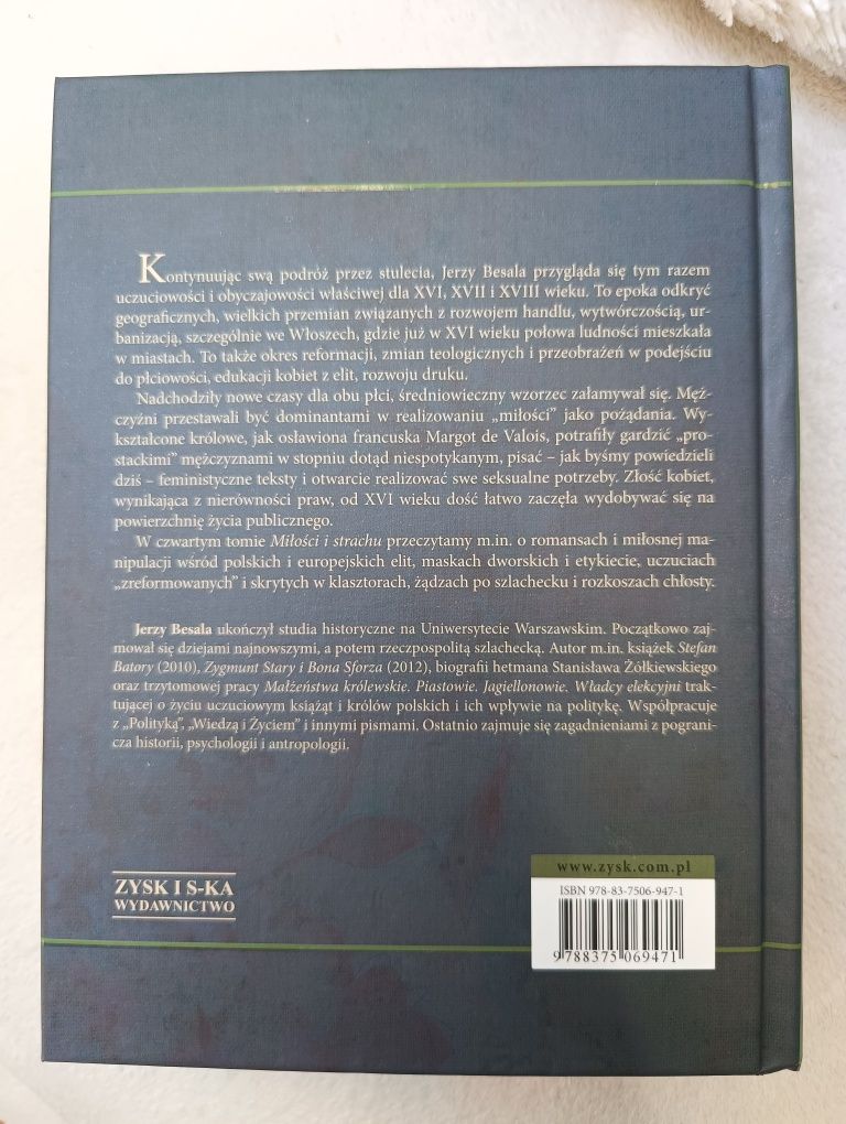 Miłość i strach. Dzieje uczuć kobiet i mężczyzn. Tom 4 - Jerzy Besala