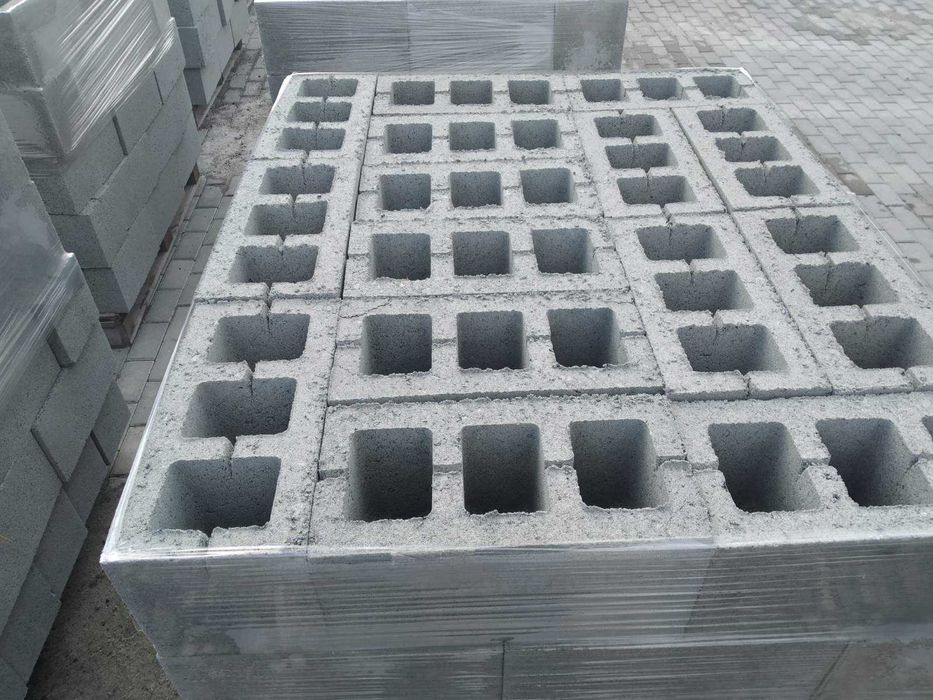Шлакоблок віброгідропресований. Заводське виробництво. Є доставка