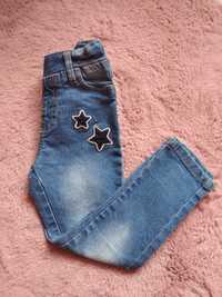 Spodnie jeans r.98