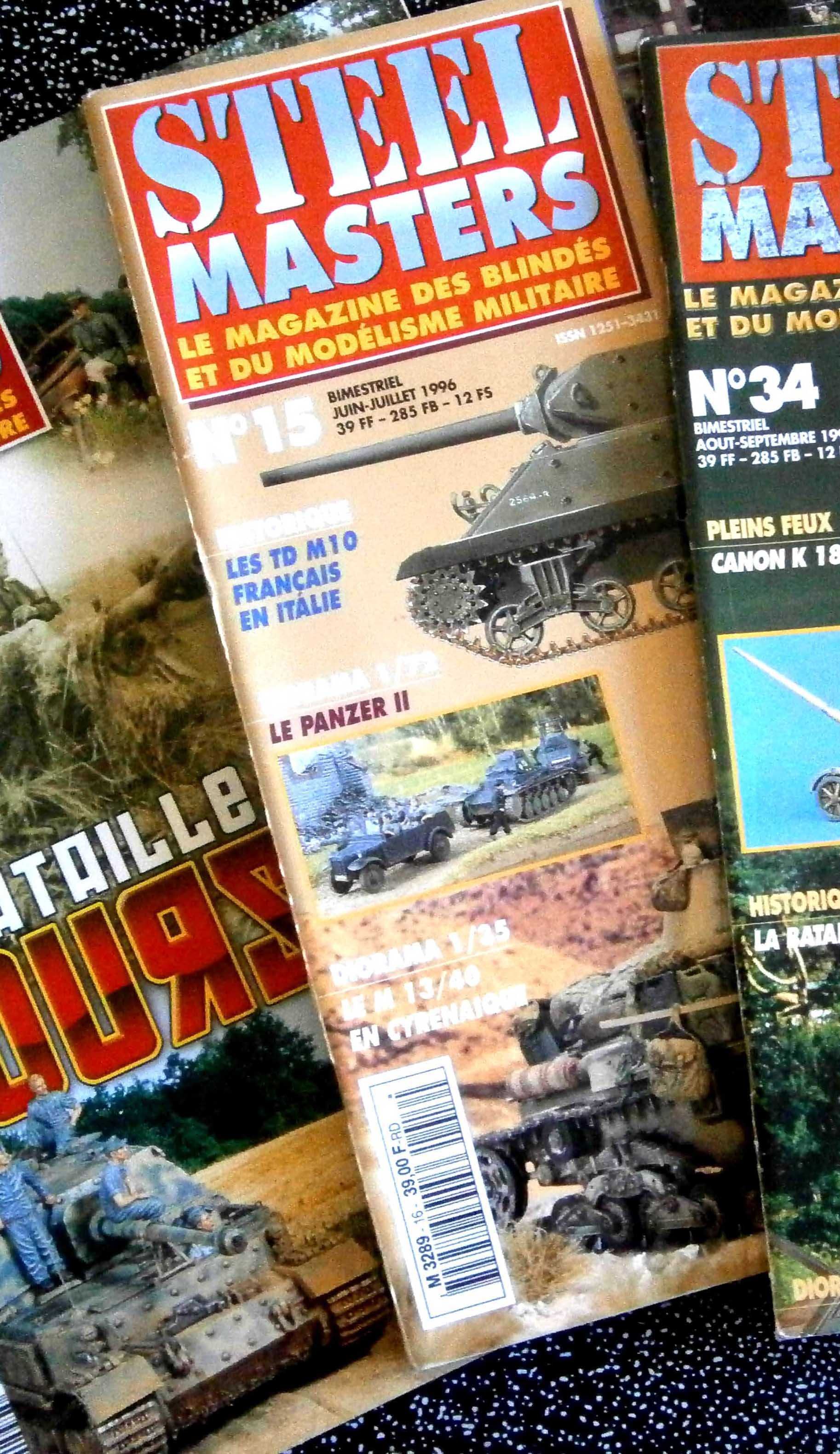 Revista Steel Masters Nº15 Blindados Modelismo Segunda Guerra Mundial