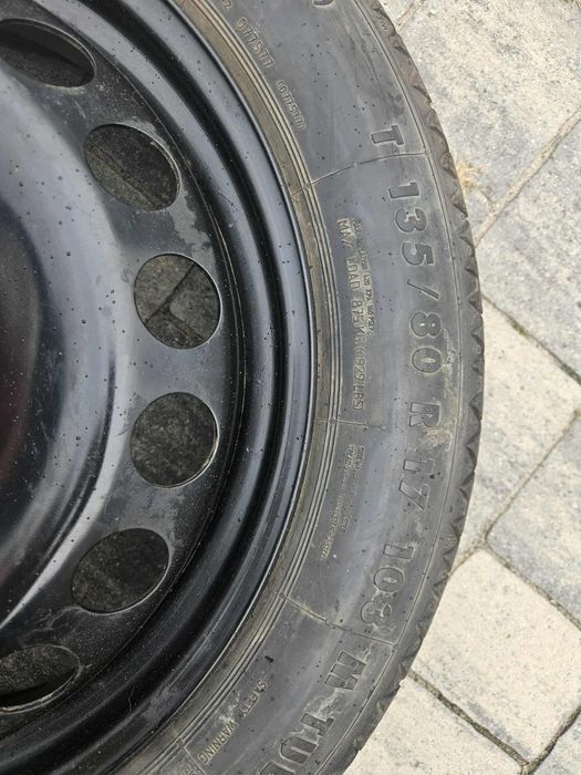 Koło dojazdowe zapasowe 17” 135/70 – 5x114.3