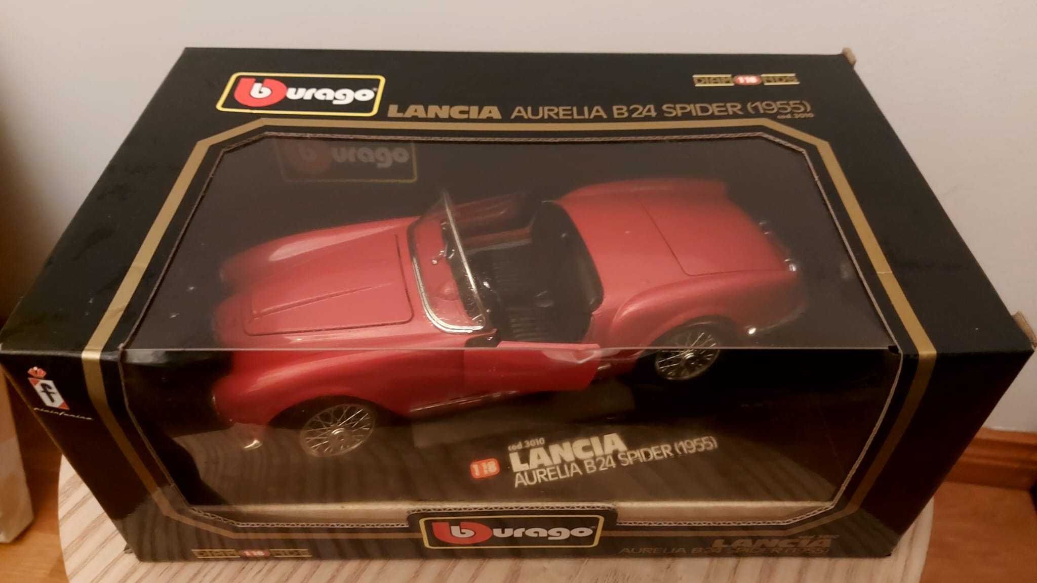 Burago Lancia Aurelia B24 Spider (1955) 1/18