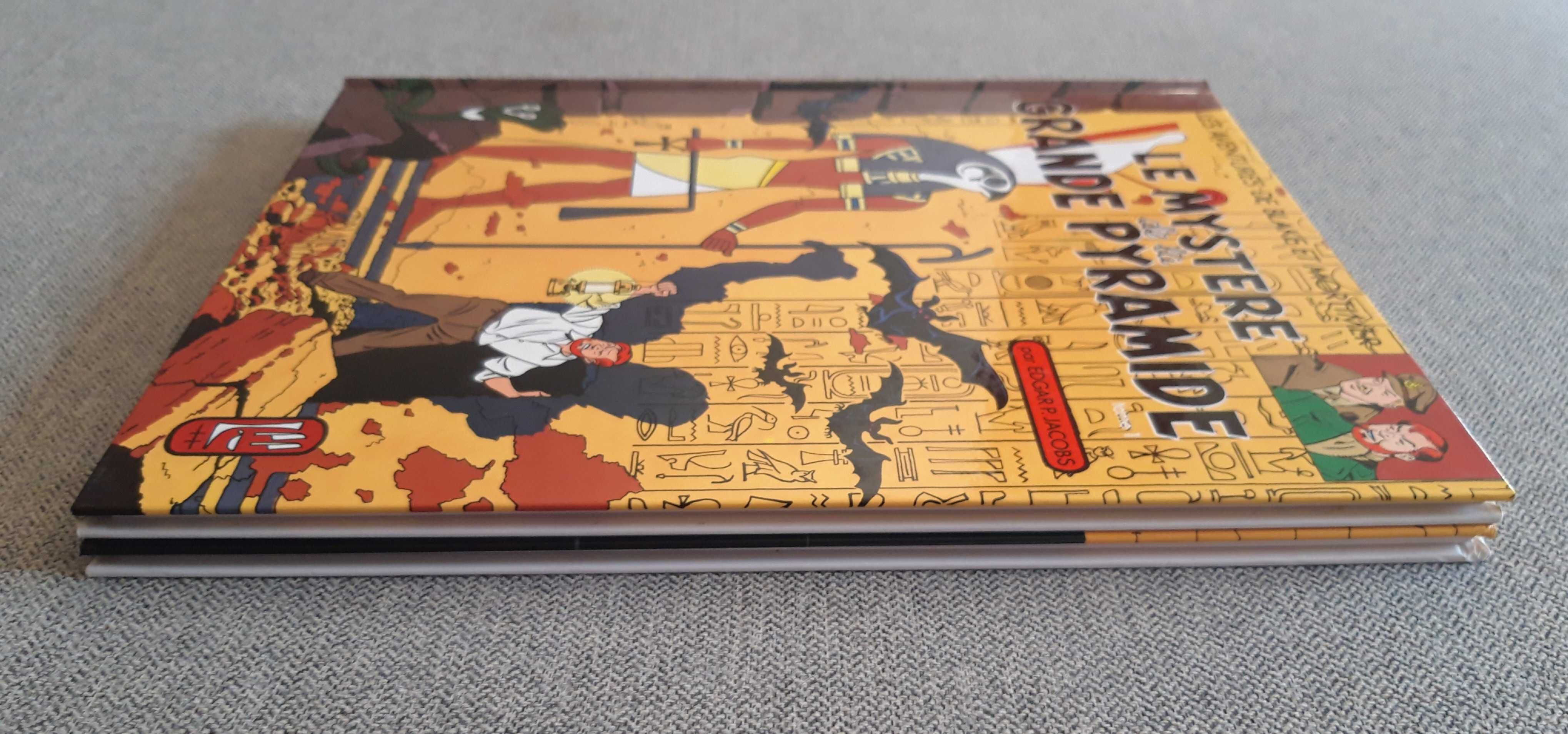Conjunto BD Blake e Mortimer "Le Mystere de la grande pyramide"