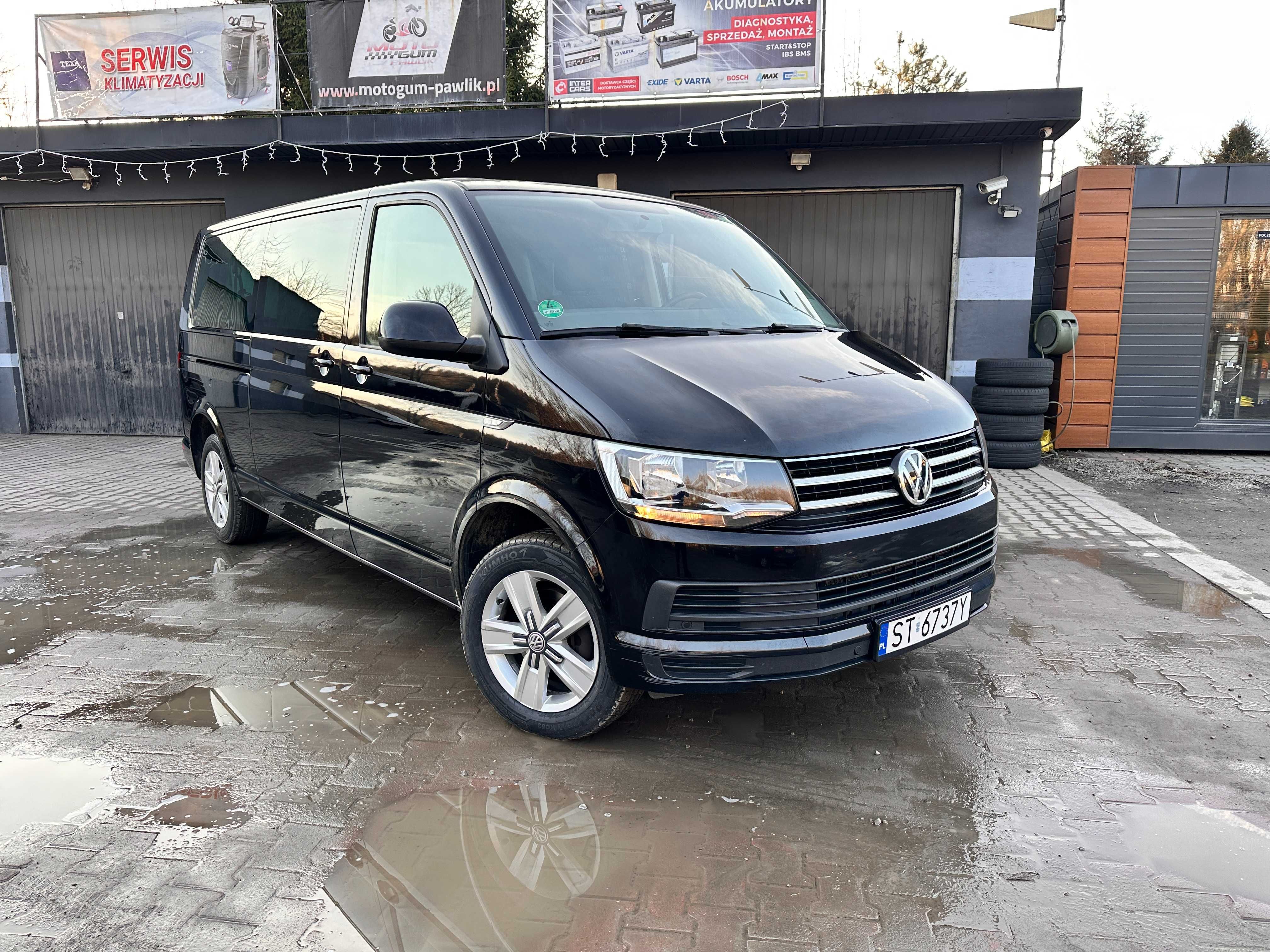 Wypożyczalnia busa 9os. Vw Caravelle DSG Long