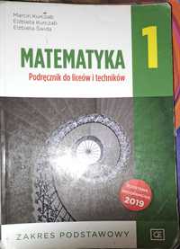 Matematyka 1 podręcznik zakres podstawowy Kurczab Pazdro