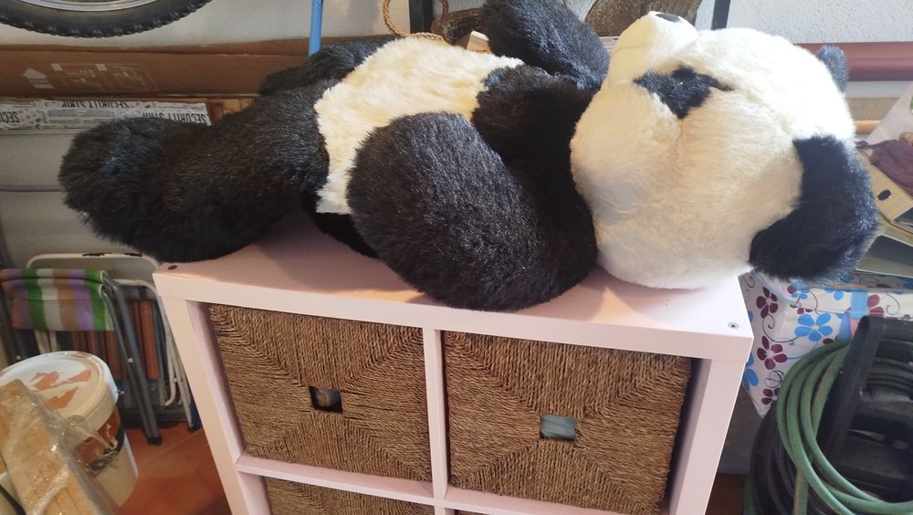 Panda gigante de pelúcia