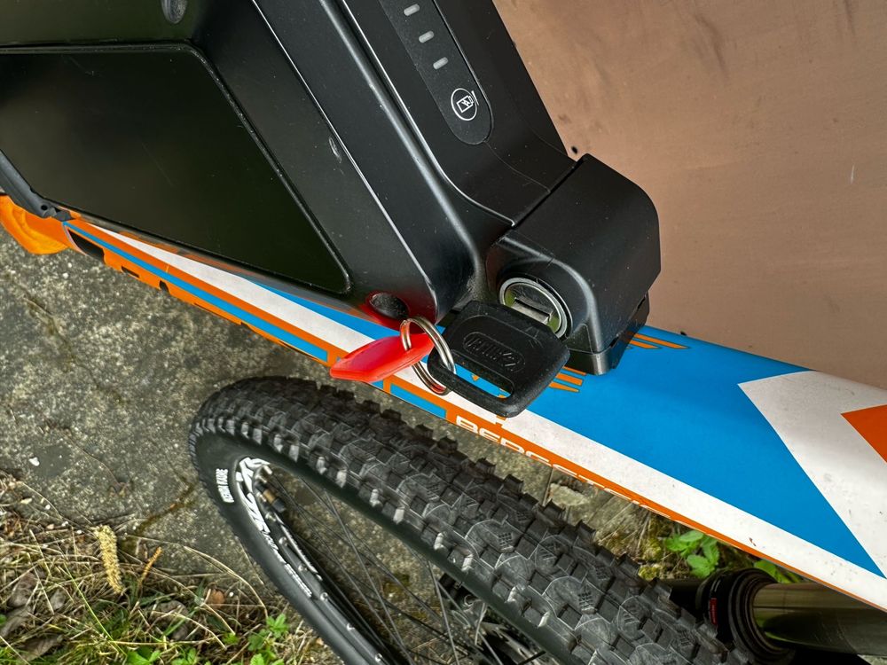Rower e-bike Bergsteiger Rex 650b, koła 27,5’’ elektryczny