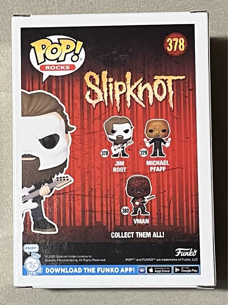 Jim Root 378 Slipknot Funko POP