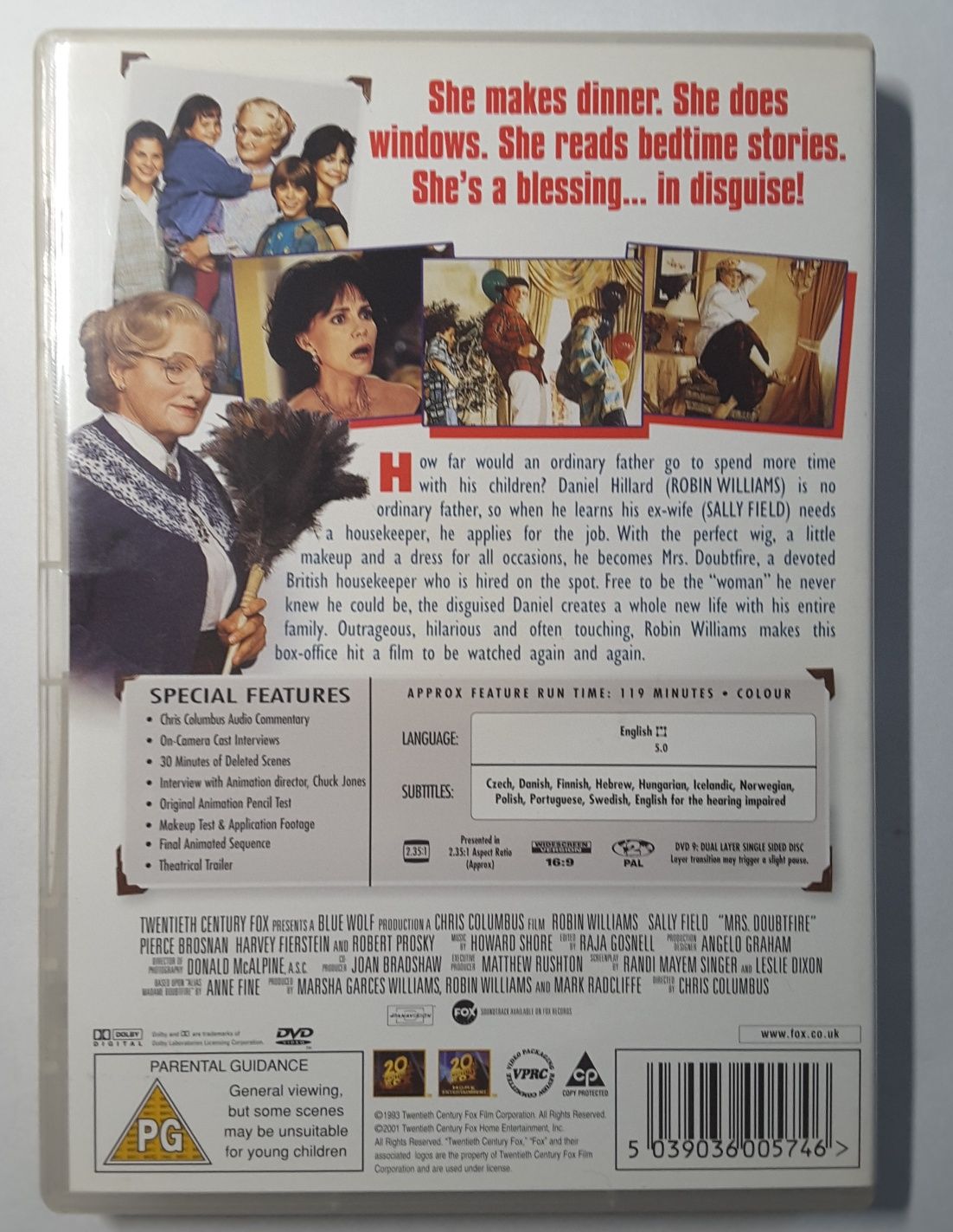 Mrs. Doubtfire - DVD