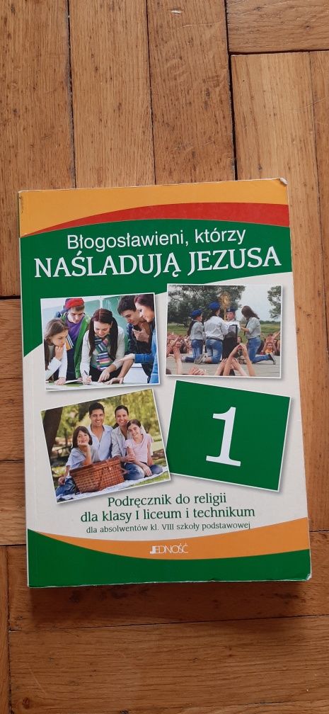 Podręcznik do religii "Błogosławieni, którzy naśladują Jezusa" klasa 1