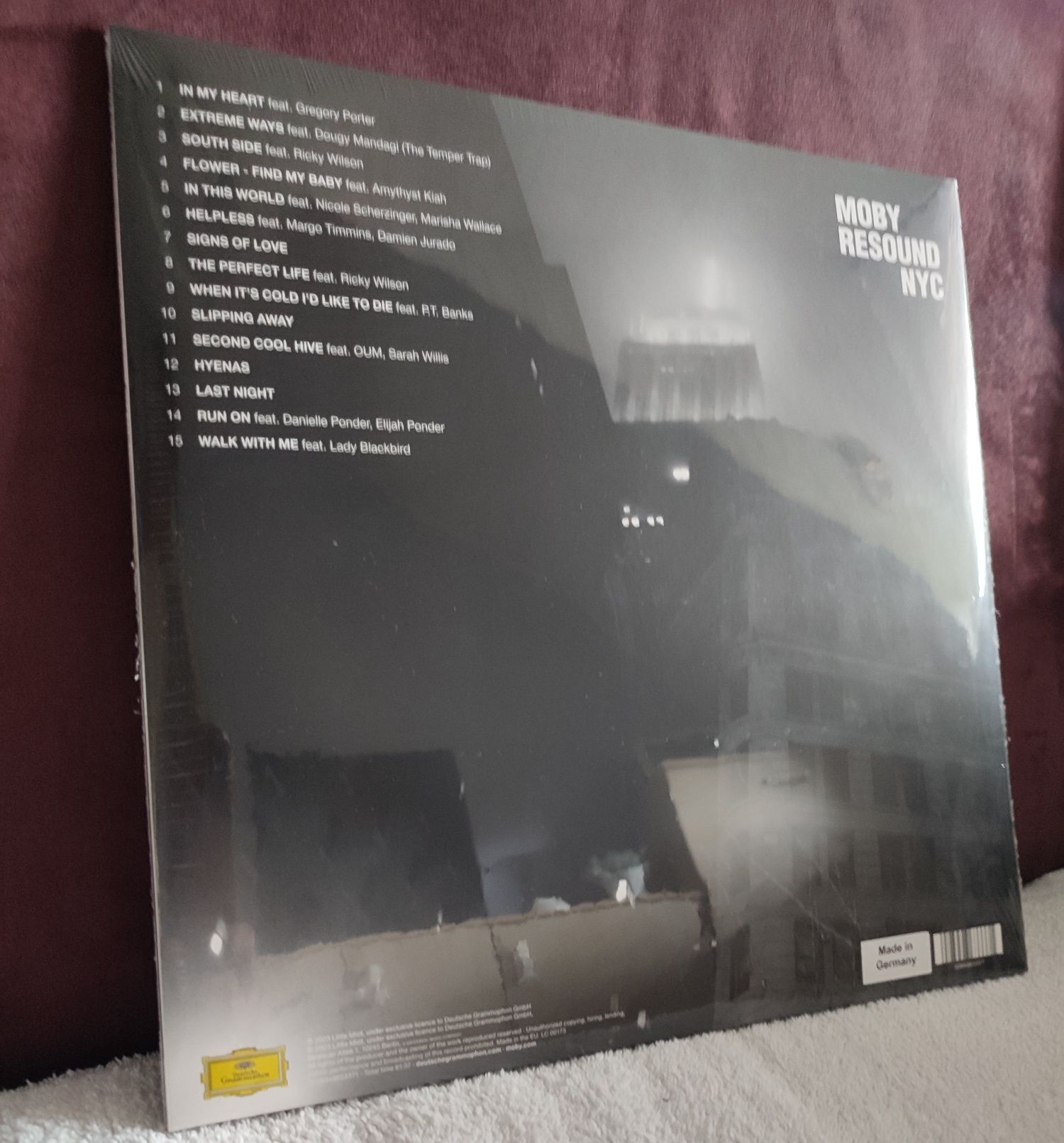 Moby Resound NYC winyl vinyl okazja na prezent oryginał