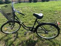 Rower z koszykiem kola 26